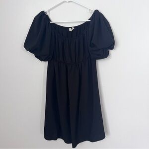 See You Monday Black Dress